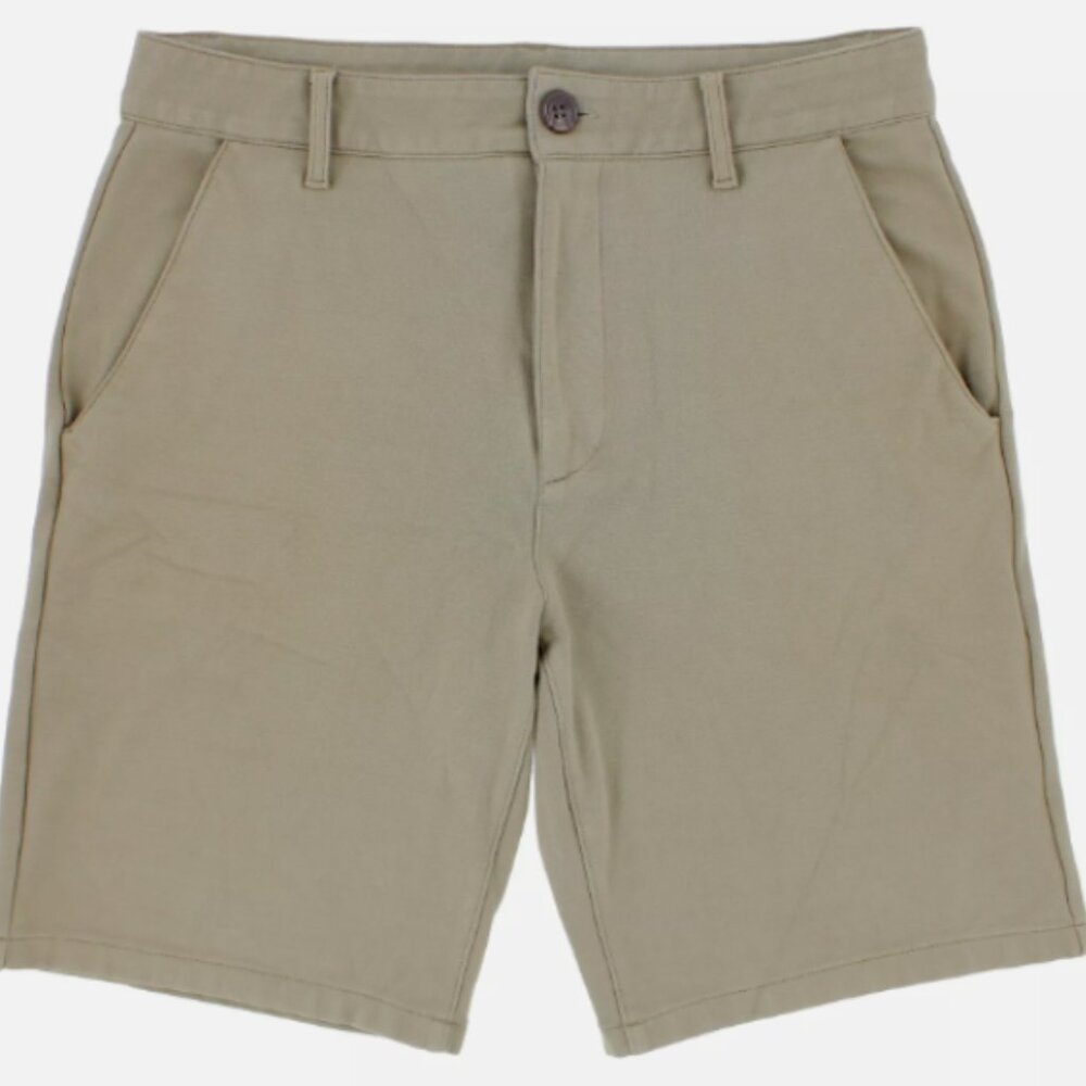 True Classic Men's 9.5" Inseam Comfort Chino Shorts Khaki NWT Sz 40